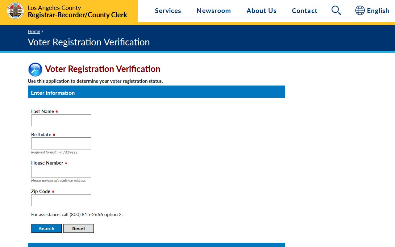 La Verne neighbors view of Los Angeles County voter self-verification
